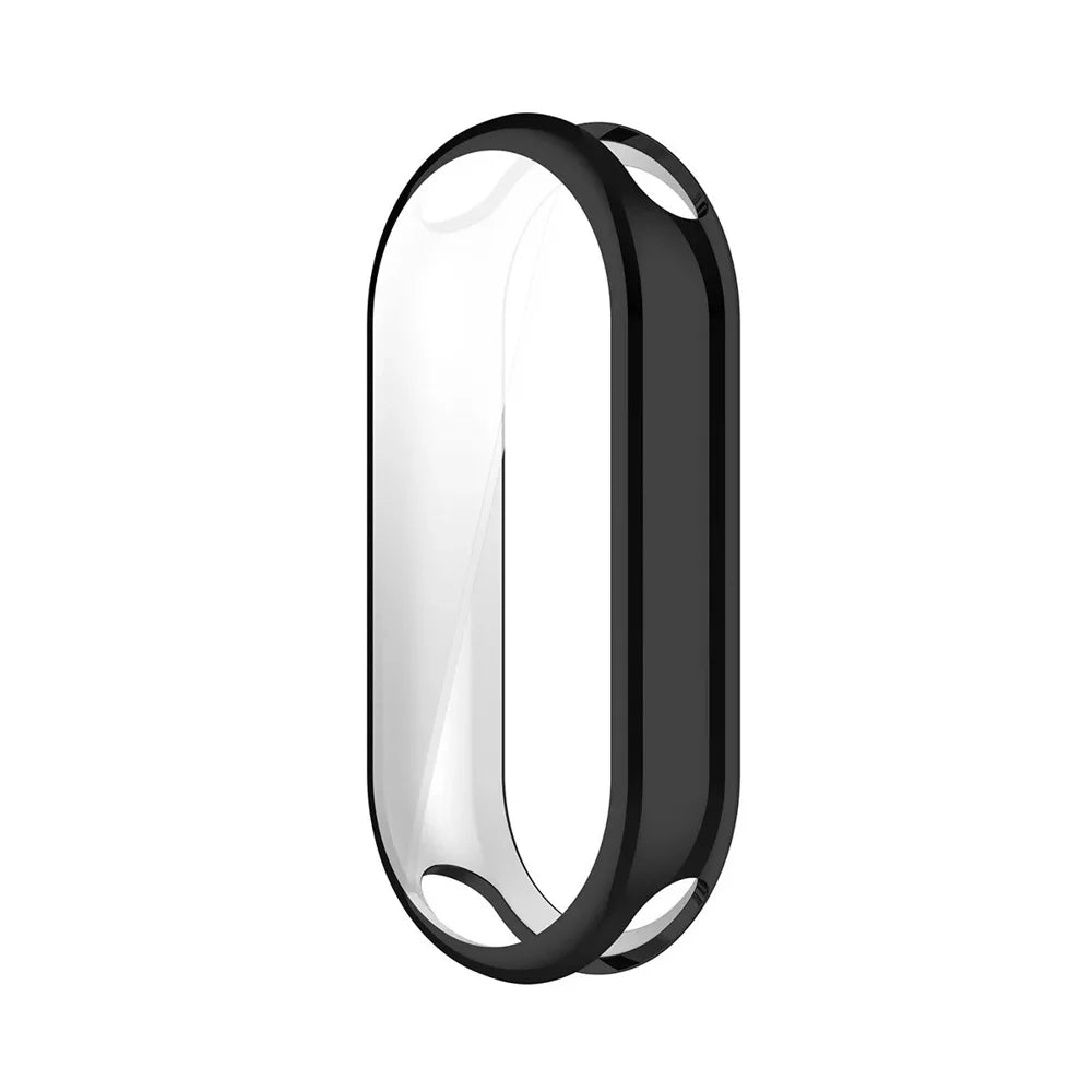 For Xiaomi Mi Band 9 / Xiaomi Mi Band 9 NFC ENKAY Hat-Prince TPU Watch Case Electroplating Watch Cover with Screen Protector