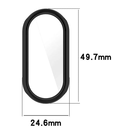 For Xiaomi Mi Band 9 / Xiaomi Mi Band 9 NFC ENKAY Hat-Prince TPU Watch Case Electroplating Watch Cover with Screen Protector