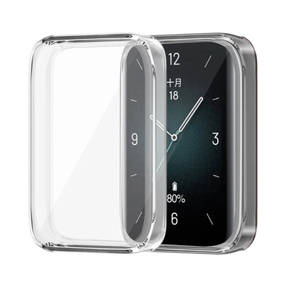 For Honor Band 9 ENKAY Hat-Prince TPU Watch Case Electroplating Watch Cover with Screen Protector