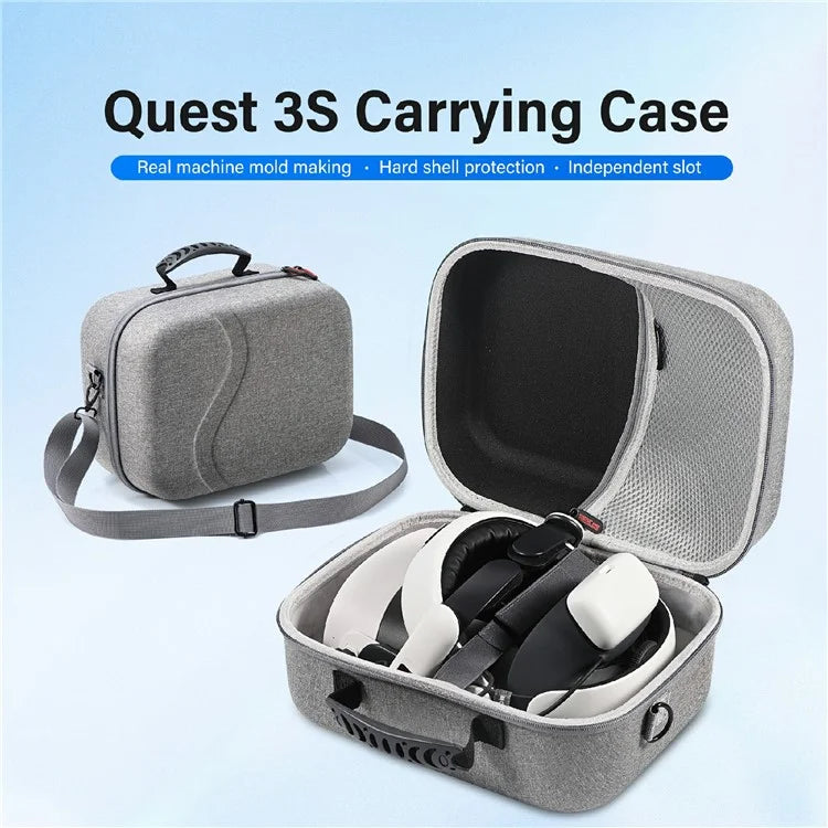 STARTRC GAMES For Meta Quest 3S Carrying Case Square Large Capacity Storage Bag