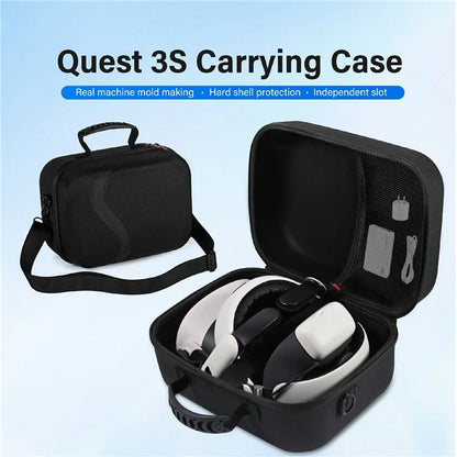 STARTRC GAMES For Meta Quest 3S Carrying Case Square Large Capacity Storage Bag