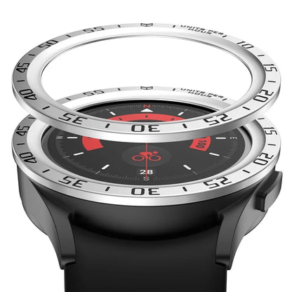 For Samsung Galaxy Watch 5 Pro 45mm Metal Watch Case Cover Quick Release Sports Watch Case Protector with Dial Plate