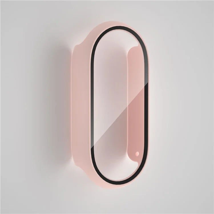 For Xiaomi Smart Band 8 Watch Cover Hard PC Overall Protective Case with Tempered Glass Screen Protector