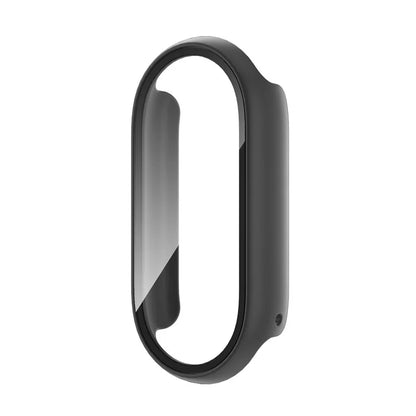 For Xiaomi Smart Band 8 Watch Cover Hard PC Overall Protective Case with Tempered Glass Screen Protector