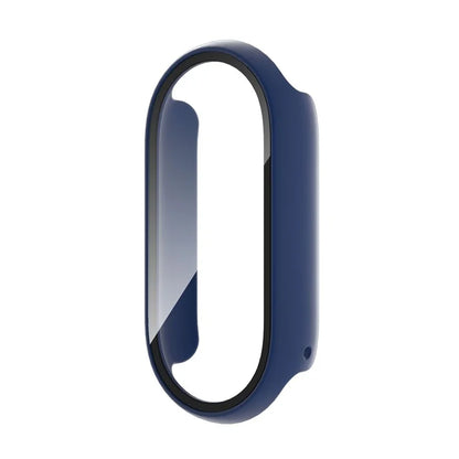 For Xiaomi Smart Band 8 Watch Cover Hard PC Overall Protective Case with Tempered Glass Screen Protector