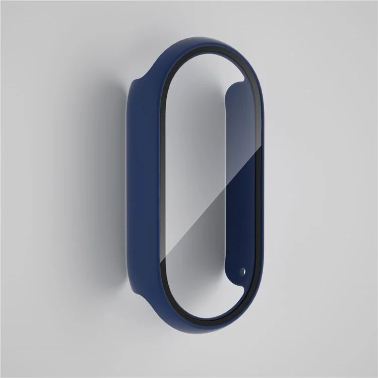 For Xiaomi Smart Band 8 Watch Cover Hard PC Overall Protective Case with Tempered Glass Screen Protector