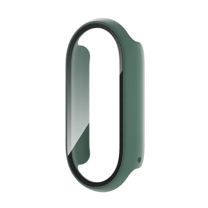 For Xiaomi Smart Band 8 Watch Cover Hard PC Overall Protective Case with Tempered Glass Screen Protector
