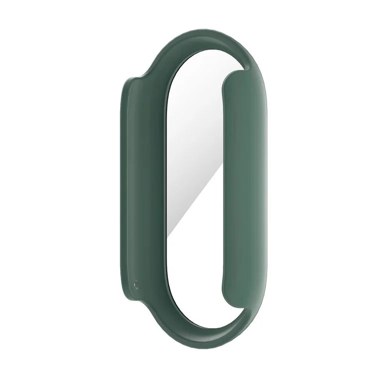 For Xiaomi Smart Band 8 Watch Cover Hard PC Overall Protective Case with Tempered Glass Screen Protector