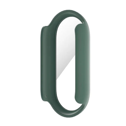 For Xiaomi Smart Band 8 Watch Cover Hard PC Overall Protective Case with Tempered Glass Screen Protector
