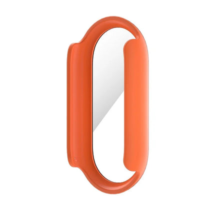 For Xiaomi Smart Band 8 Watch Cover Hard PC Overall Protective Case with Tempered Glass Screen Protector