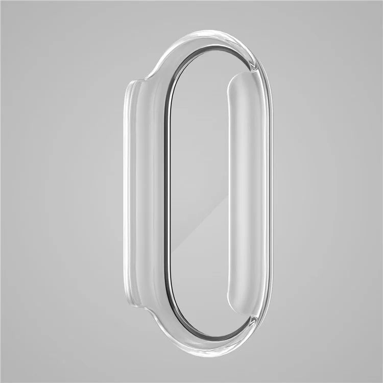 For Xiaomi Smart Band 8 Watch Cover Hard PC Overall Protective Case with Tempered Glass Screen Protector