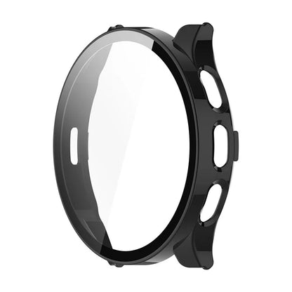ENKAY Hat Prince For Garmin Venu 3S PC Watch Case Full Protective Cover with HD Tempered Glass Film
