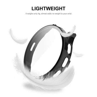 ENKAY Hat Prince For Garmin Venu 3S PC Watch Case Full Protective Cover with HD Tempered Glass Film