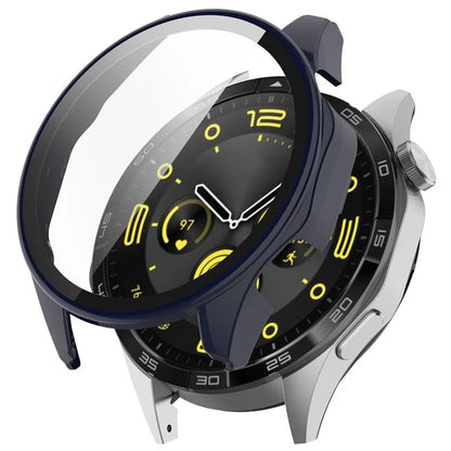 For Huawei Watch GT 4 46mm Case Full Protective Hard PC Cover with Tempered Glass  Screen Protector
