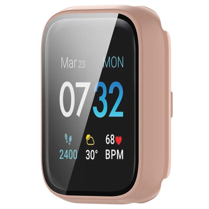 For iTouch Air 3 Protective Frame with Tempered Glass Screen Film Smart Watch Hard PC Bumper Case