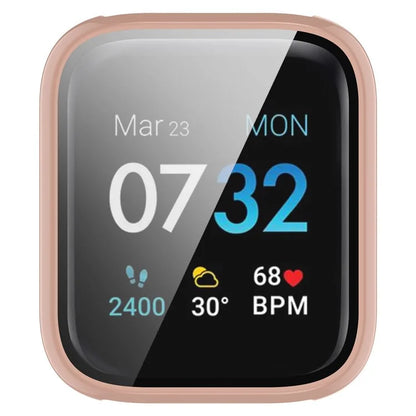 For iTouch Air 3 Protective Frame with Tempered Glass Screen Film Smart Watch Hard PC Bumper Case