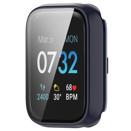 For iTouch Air 3 Protective Frame with Tempered Glass Screen Film Smart Watch Hard PC Bumper Case