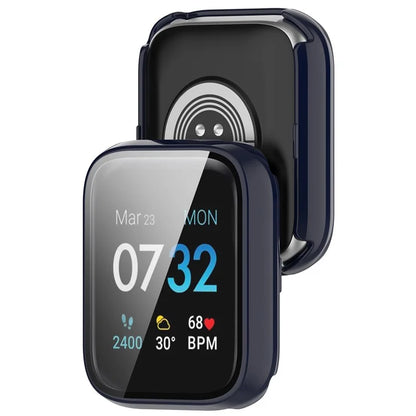 For iTouch Air 3 Protective Frame with Tempered Glass Screen Film Smart Watch Hard PC Bumper Case