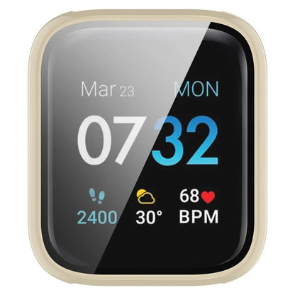 For iTouch Air 3 Protective Frame with Tempered Glass Screen Film Smart Watch Hard PC Bumper Case