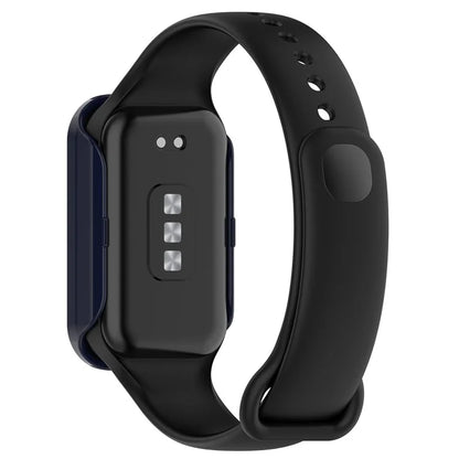 For Xiaomi Smart Band 8 Active / Redmi Smart Band 2 Watch Case PC Frame with Tempered Glass Screen Film