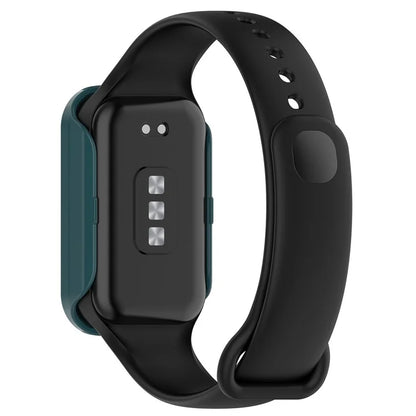For Xiaomi Smart Band 8 Active / Redmi Smart Band 2 Watch Case PC Frame with Tempered Glass Screen Film