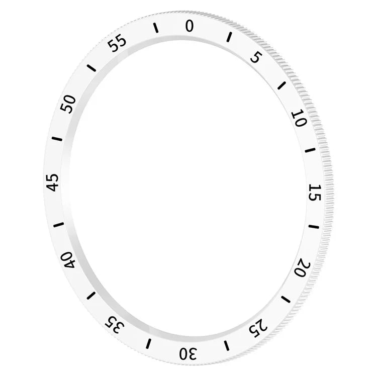For Samsung Galaxy Watch6 Classic 47mm PC Watch Bezel Ring Dial Plate Replacement Ring