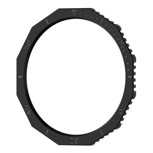 PC Watch Bezel Case for Samsung Galaxy Watch6 Classic 47mm Bezel Ring Bumper Rhombus Protection Cover