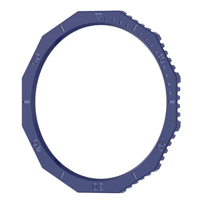 PC Watch Bezel Case for Samsung Galaxy Watch6 Classic 47mm Bezel Ring Bumper Rhombus Protection Cover