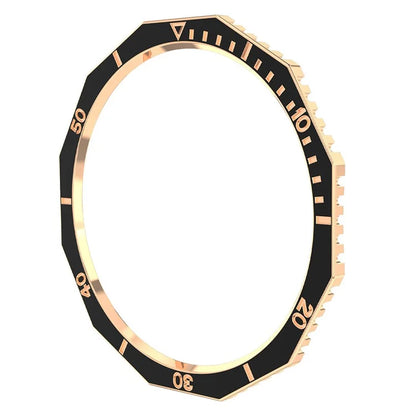 Rhombus Dual Color Watch Bezel Cover for Samsung Galaxy Watch6 Classic 43mm Hard PC Bezel Ring Case Cover