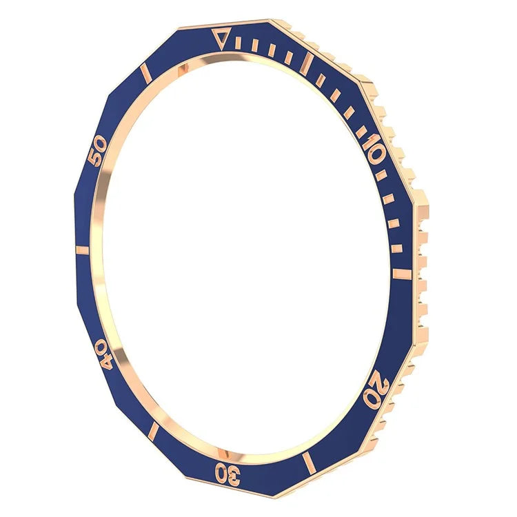 Bezel Cover for Samsung Galaxy Watch6 Classic 47mm Rhombus Dual Color Hard PC Bezel Ring Bumper