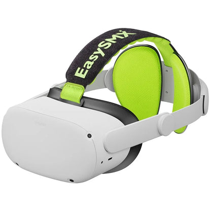 EASYSMX Q20 VR Adjustable Head Strap for Quest 2 , Enlarged Head Support with Power Bank Strap