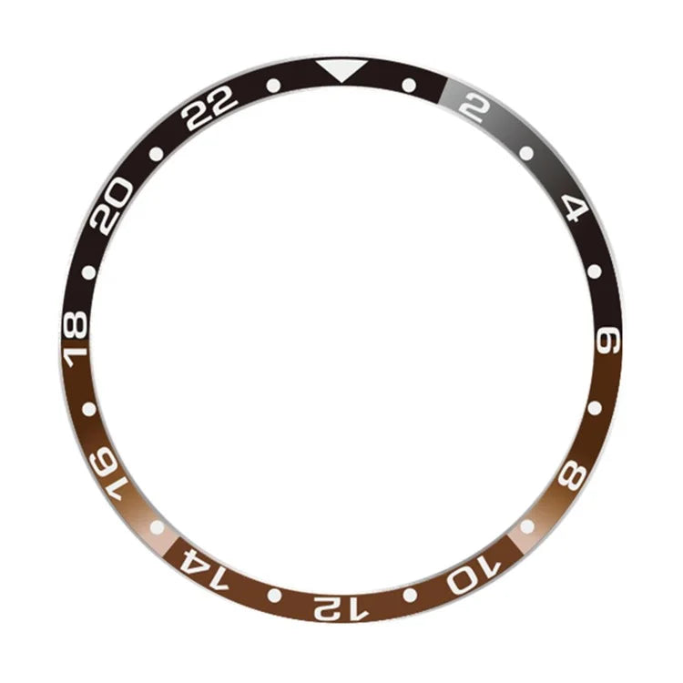 For Samsung Galaxy Watch6 Classic 47mm / Watch 5 Pro 45mm Bezel Ring Dual Color Aluminium Alloy Watch Cover