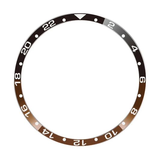 For Samsung Galaxy Watch6 Classic 47mm / Watch 5 Pro 45mm Bezel Ring Dual Color Aluminium Alloy Watch Cover