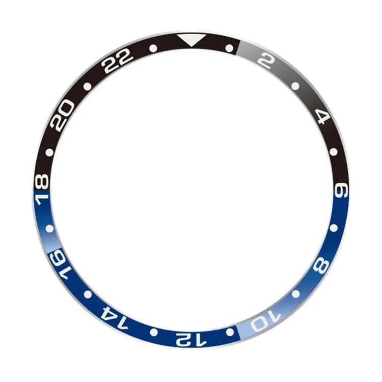For Samsung Galaxy Watch6 Classic 47mm / Watch 5 Pro 45mm Bezel Ring Dual Color Aluminium Alloy Watch Cover