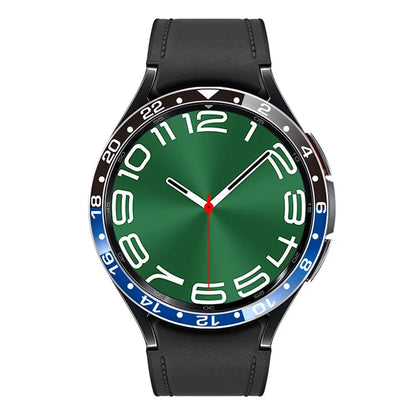 For Samsung Galaxy Watch6 Classic 47mm / Watch 5 Pro 45mm Bezel Ring Dual Color Aluminium Alloy Watch Cover