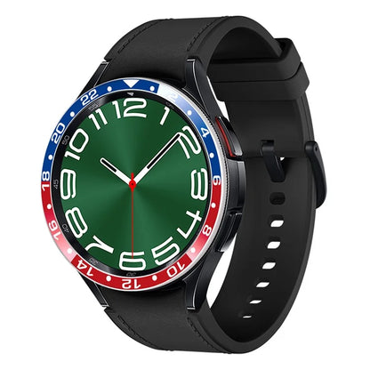 For Samsung Galaxy Watch6 Classic 47mm / Watch 5 Pro 45mm Bezel Ring Dual Color Aluminium Alloy Watch Cover