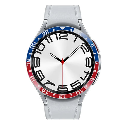 For Samsung Galaxy Watch6 Classic 47mm / Watch 5 Pro 45mm Bezel Ring Dual Color Aluminium Alloy Watch Cover