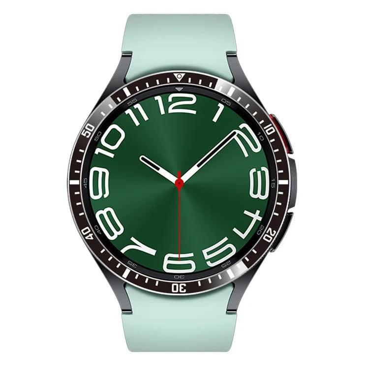 Aluminium Alloy Case Bumper for Samsung Galaxy Watch6 Classic 47mm / Watch 5 Pro 45mm Bezel Ring Cover
