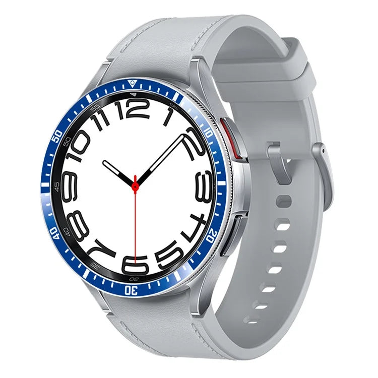 Aluminium Alloy Case Bumper for Samsung Galaxy Watch6 Classic 47mm / Watch 5 Pro 45mm Bezel Ring Cover