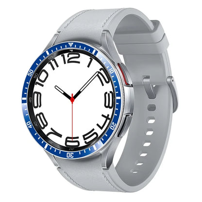 Aluminium Alloy Case Bumper for Samsung Galaxy Watch6 Classic 47mm / Watch 5 Pro 45mm Bezel Ring Cover