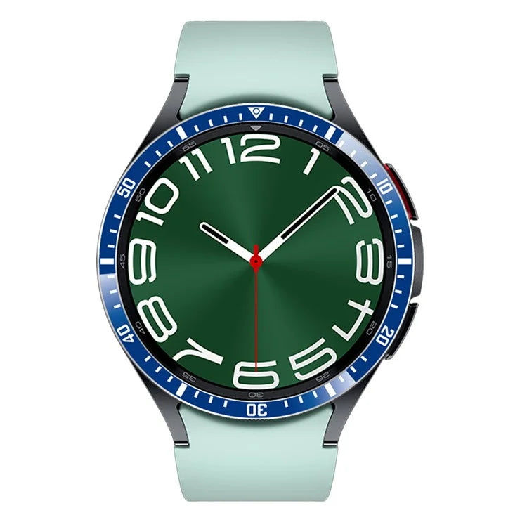 Aluminium Alloy Case Bumper for Samsung Galaxy Watch6 Classic 47mm / Watch 5 Pro 45mm Bezel Ring Cover