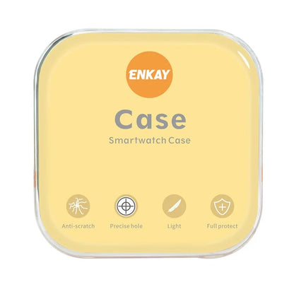 ENKAY HAT PRINCE For Garmin Venu 3S Transparent TPU Cover Fingerprint Free Watch Case