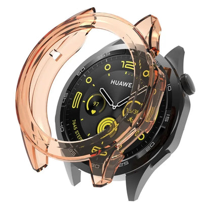 For Huawei Watch GT 4 46mm Protective Frame TPU Hollow Out Anti-drop Watch Case