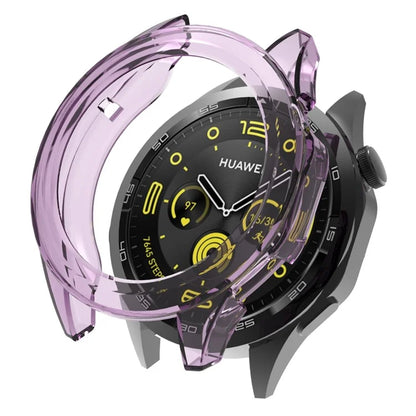 For Huawei Watch GT 4 46mm Protective Frame TPU Hollow Out Anti-drop Watch Case