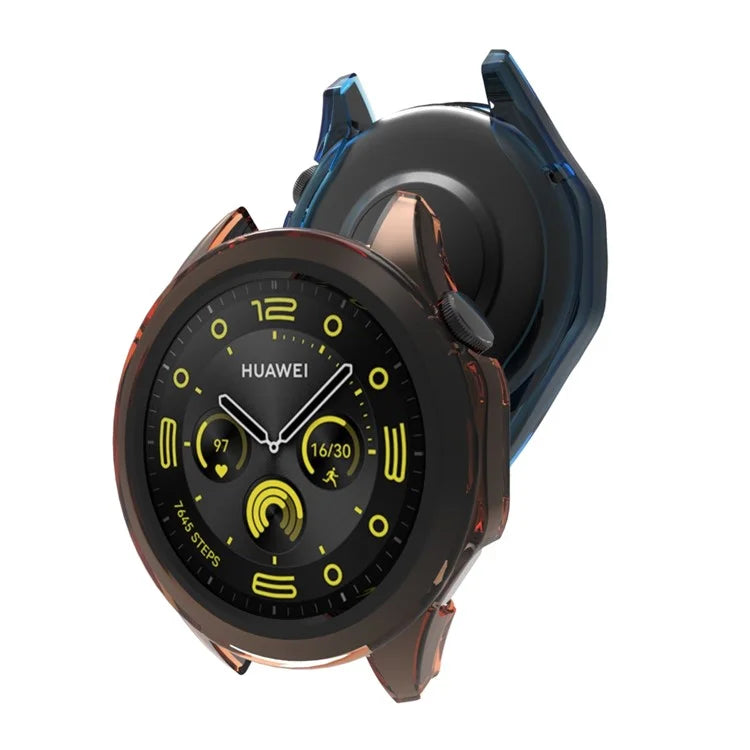 For Huawei Watch GT 4 46mm Protective Frame TPU Hollow Out Anti-drop Watch Case