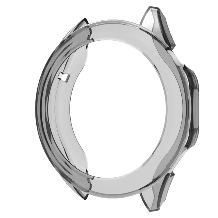 For Huawei Watch GT 4 46mm Protective Frame TPU Hollow Out Anti-drop Watch Case Black