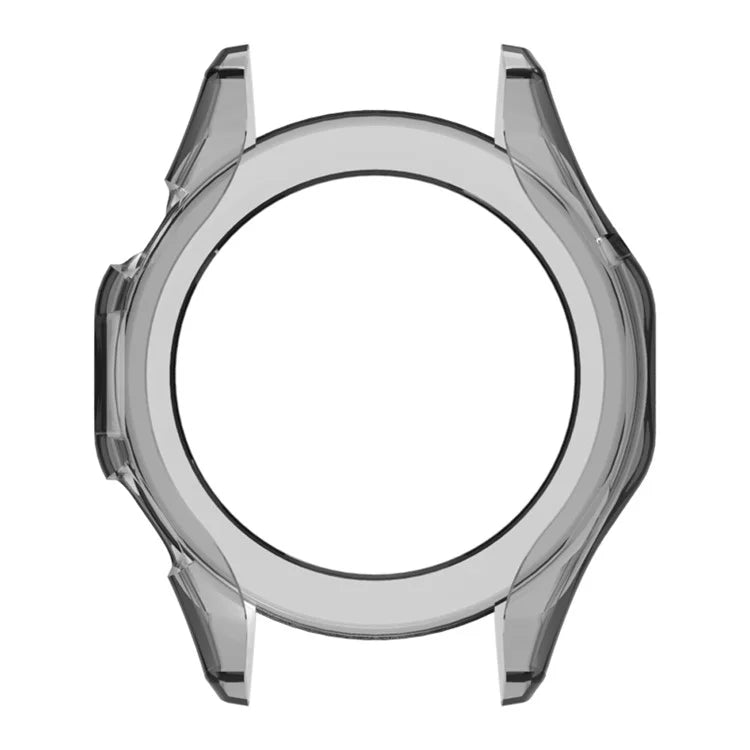 For Huawei Watch GT 4 46mm Protective Frame TPU Hollow Out Anti-drop Watch Case Black