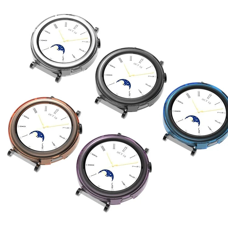 For Huawei Watch GT 4 41mm Watch Case Hollow Out TPU Protective Frame