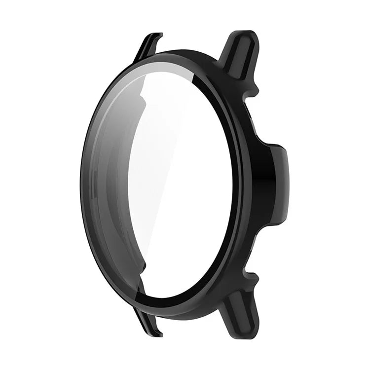 ENKAY Hat Prince For GarminActive 5 Watch Case PC Frame Watch Cover with 9H Tempered Glass Film