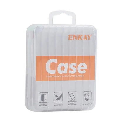 ENKAY Hat Prince For GarminActive 5 Watch Case PC Frame Watch Cover with 9H Tempered Glass Film